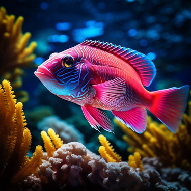 Colorful Fish Canvas